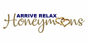 Arrive Relax Travel Carousel Honeymoons Logo